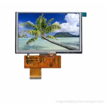Rg050ctt-01r for Vending Machine 5 Inch 800*480 TFT LCD Display with Touch Screen